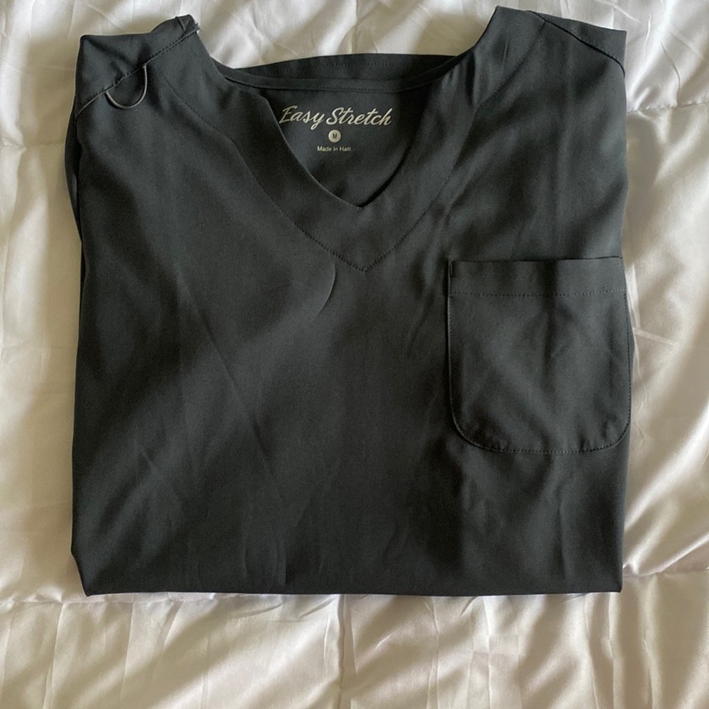 Easy stretch scrub top